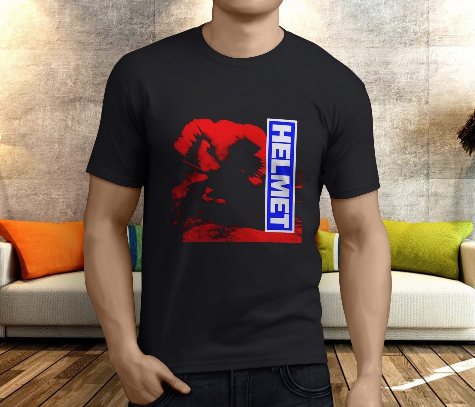 New Cool Helmet Tee Alternative Metal Band Mens Black T Shirt Size S 3xl Hot New 2018 Summer Fashion T Shirts T Shirt Over Shirt Best T Shirt Site From Funnyteesstore 24 2