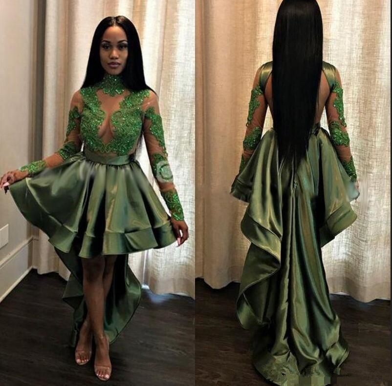 olive green prom dresses 2019