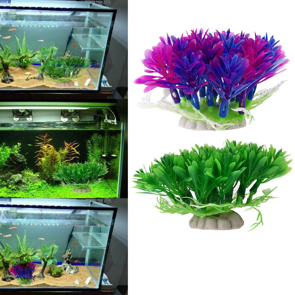 natural looking fish tank decorations