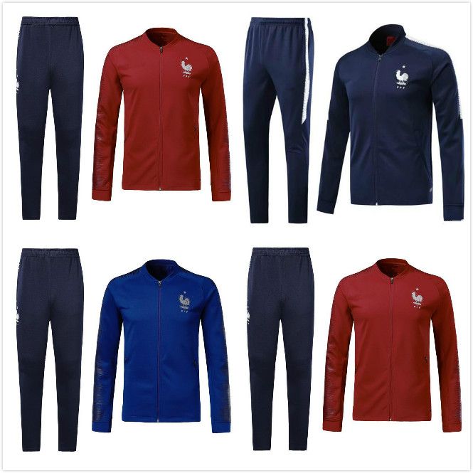 2020 2018/19 Frances Soccer Jacket Set GRIEZMANN Football ...