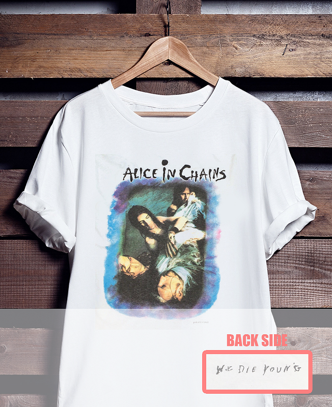 alice in chains tee shirt