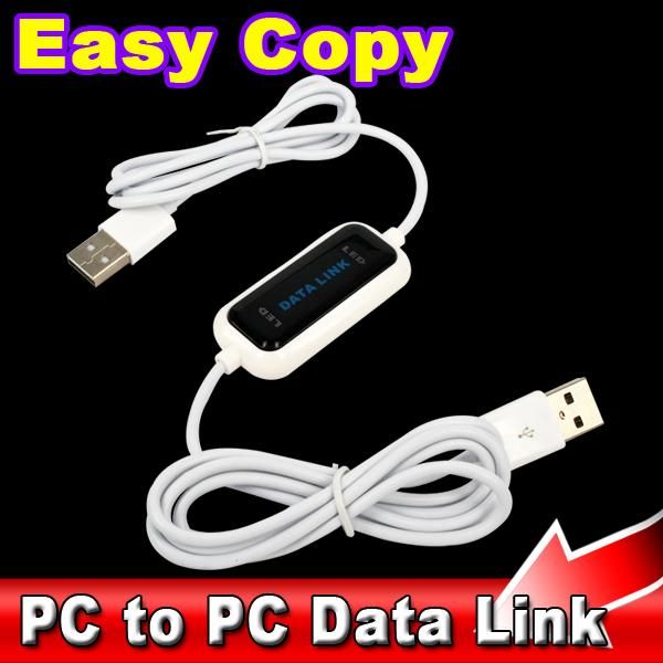 Direct PC To PC Two Computers File Transfer Sync Data Link USB Cable Easy Copy