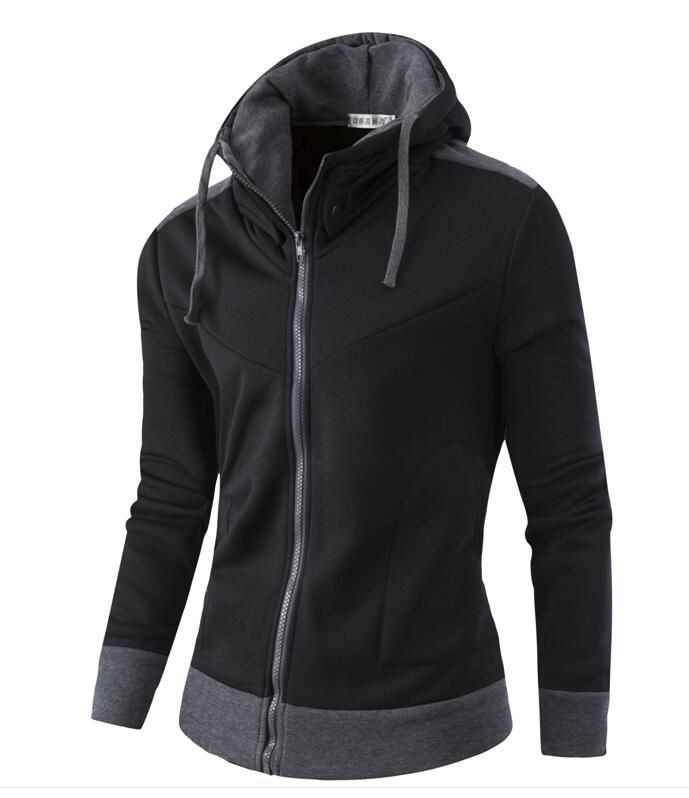 felpa con collo alto