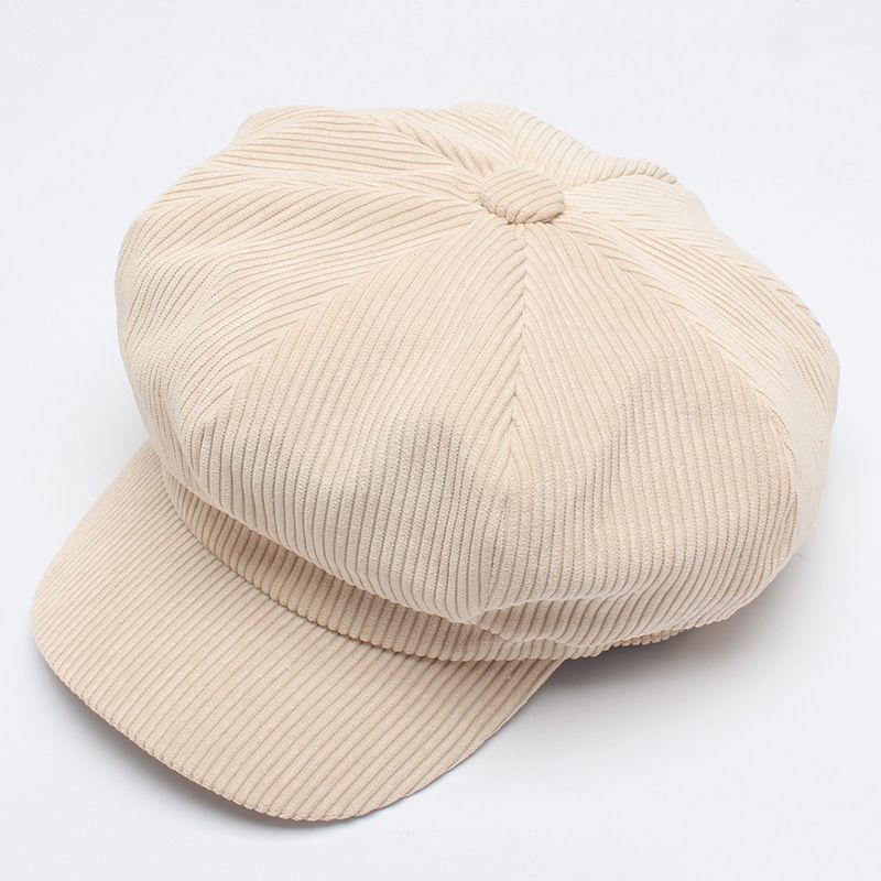 hombre Sombrero octogonal de gorras de vendedor de periódicos hombre Sombrero octogonal de gorras de vendedor de periódicos