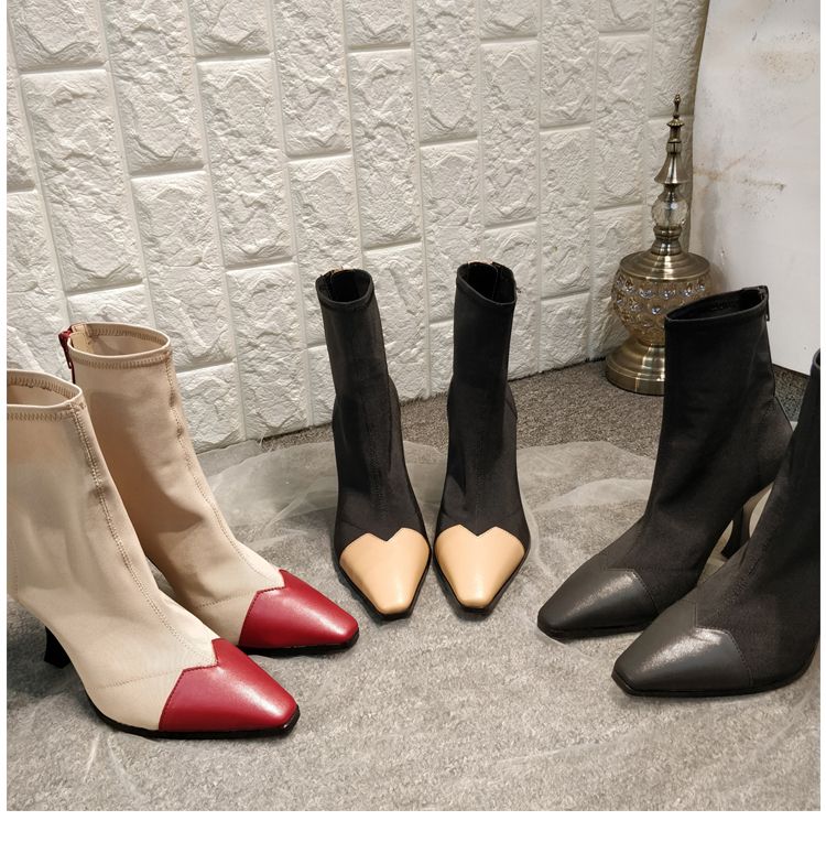 8cm heel boots