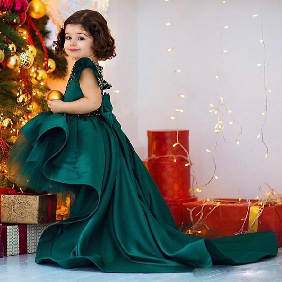 Acquistare Abiti Da Spettacolo Ragazze Basse Con Vestiti Lunghi E Lunghi Da  Principessa Ragazze Economico | Consegna Veloce E Qualità | It.Dhgate