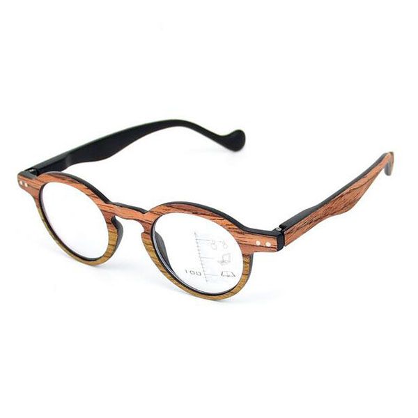 Acquistare Occhiali Da Lettura Progressivi Vintage Retrò Occhiali  Multifocali Occhiali Multi Focus Ravvicinati E Lontani Occhiali + 1.0 ~ +  3.0 Venature Del Legno Economico | Consegna Veloce E Qualità | It.Dhgate