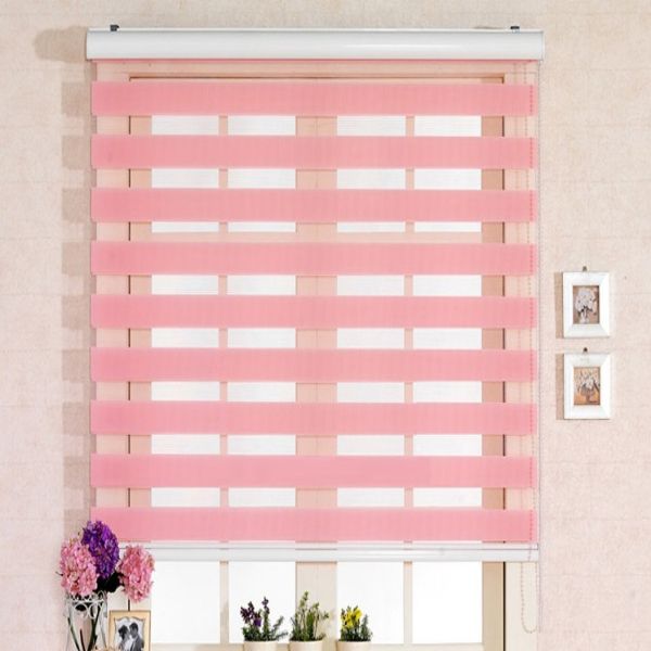 2019 Popular Zebra Blinds Double Layer Roller Blinds Zebra Print