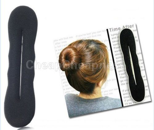 1 Hair Braider Magic French Sponge Beauty Bun Maker Twist Curler