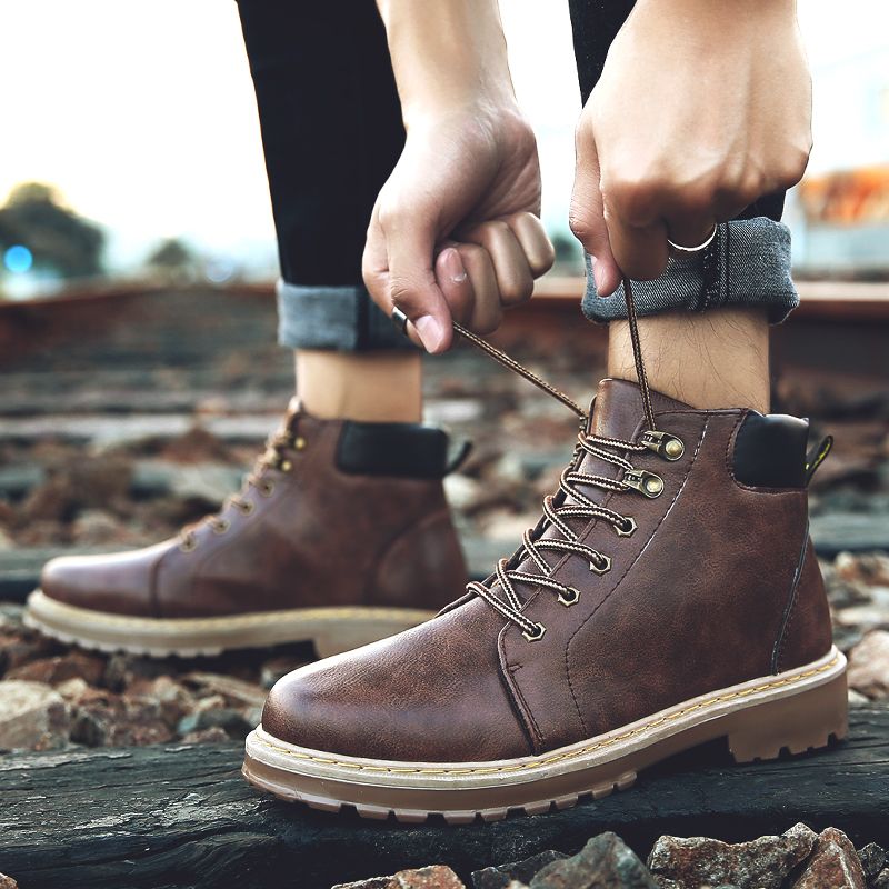 mens ankle work boots