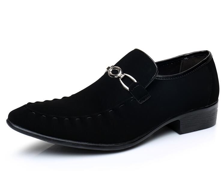 zapatos de vestir de gamuza para hombre