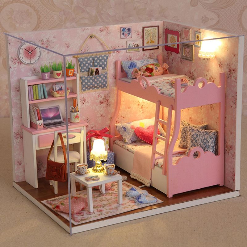 Handmade Doll House Furniture Miniatura Diy Doll Houses Miniature