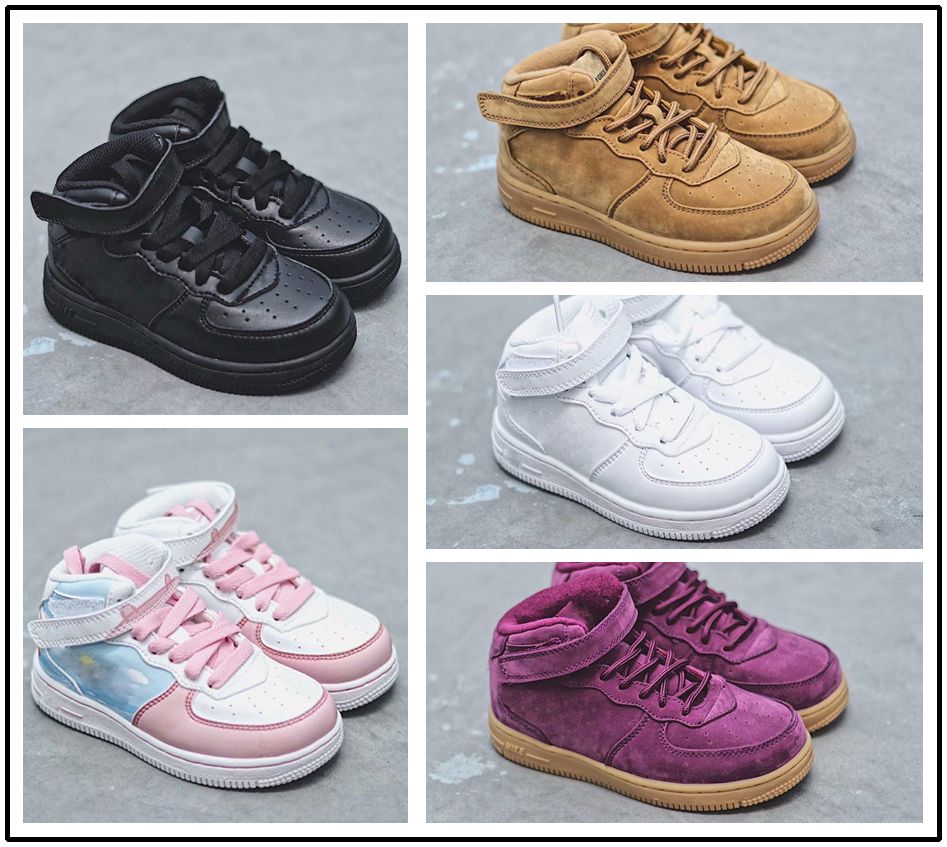 nike air force 1 enfant violet