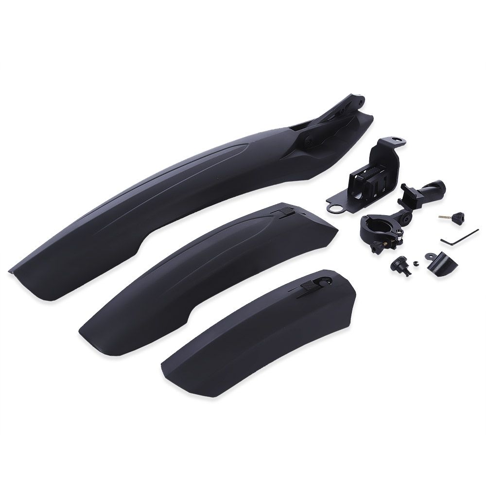 2021 Flectional MTB Bike Front Back Rear Mudguard Set Quick