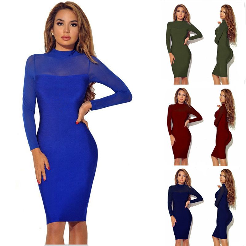 spandex bodycon dresses