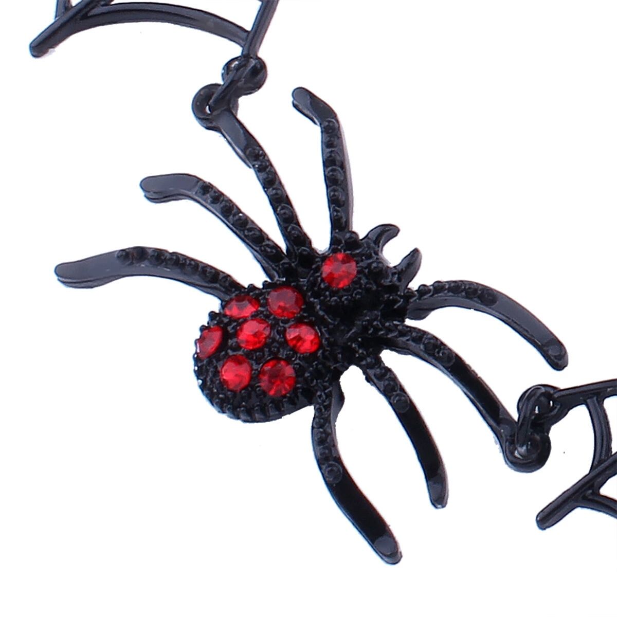 Collana RAGNO in plastica Halloween Fancy Dress accessorio 40 cm