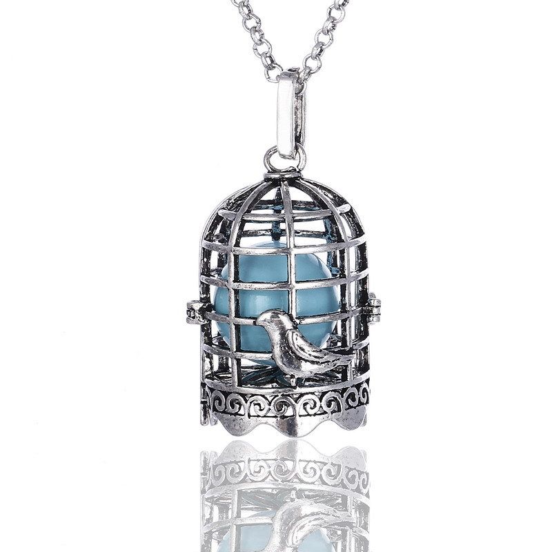 Pregnancy Pendant Necklace Mexican Bola 