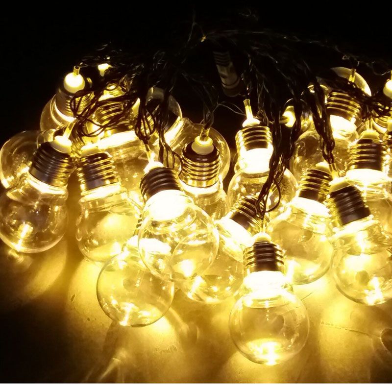 Grosshandel Neuheit 5cm 38 Kugeln Schwarz Draht Led Lichterkette Guirlande Lumineuse Led Weihnachtsbeleuchtung Aussen Luces De Navidad Lichterkette Von Lightsman 37 46 Auf De Dhgate Com Dhgate