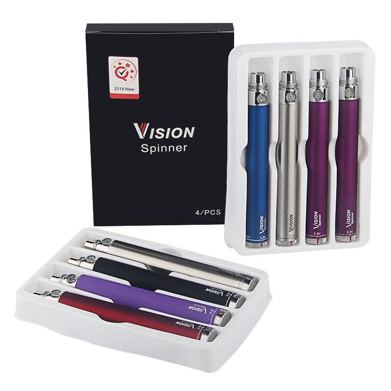 510 Thread Vape Pen Vision Spin VV Battery Adjustable Variable Voltage