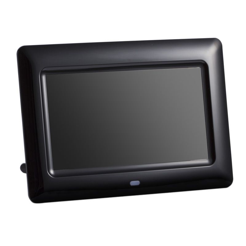2019 7 Inch Screen 800x480 Full Function Digital Photo Frame Clock Music Video Player With Remote Control Electronic Album Picture Frame From