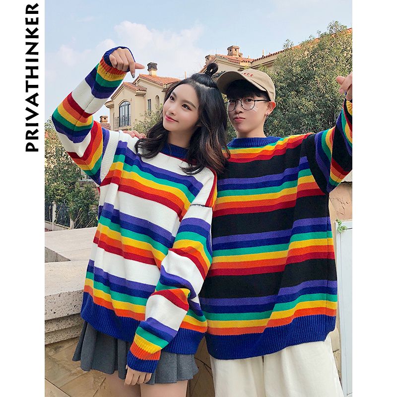rainbow sweater mens