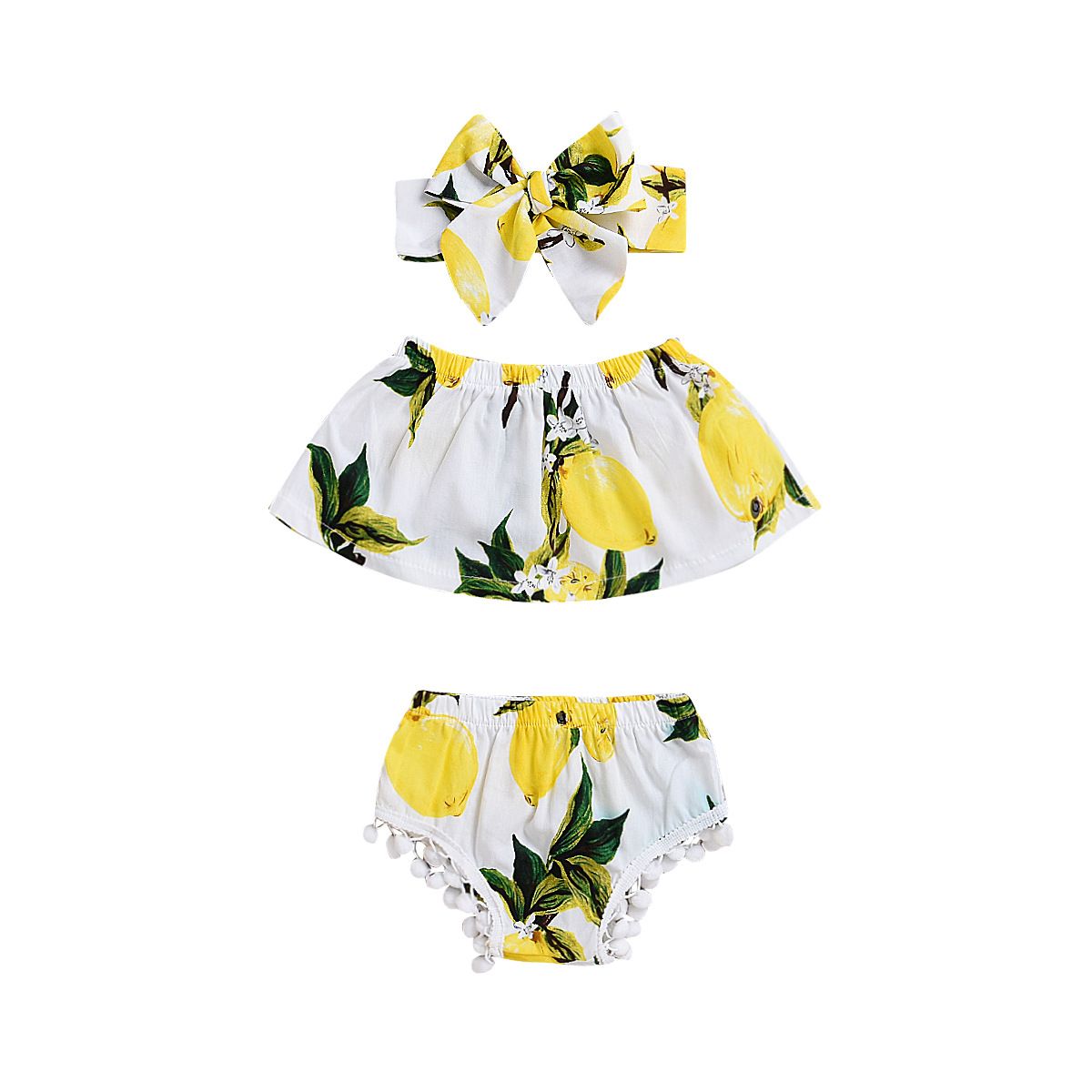 lemon outfit baby