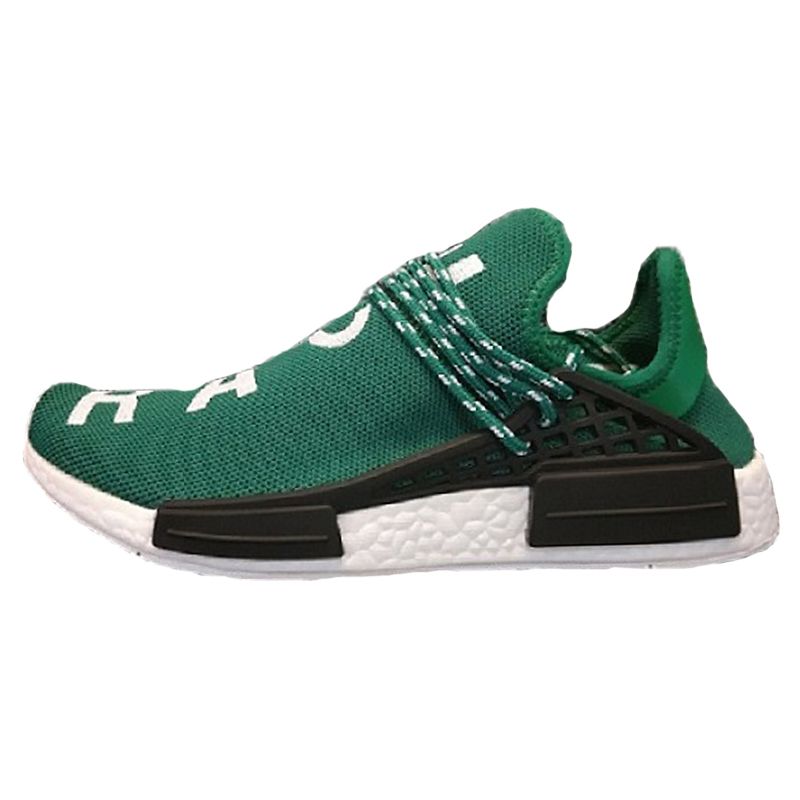 scarpe human race uomo verde