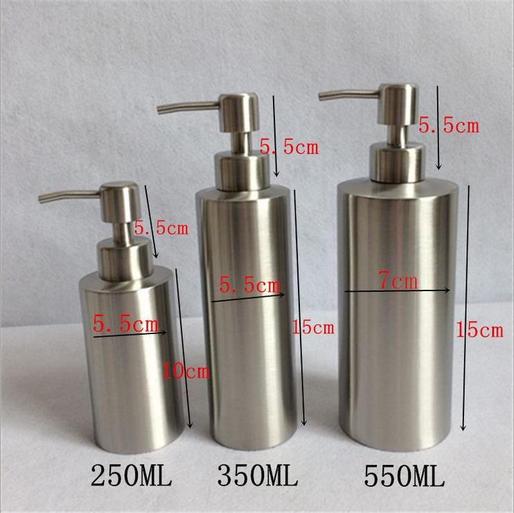 250 ml Schaumseifenspender Hochwertiger Edelstahl Seifenspender Schaum
