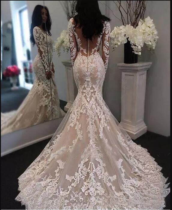 robe manche longue mariage