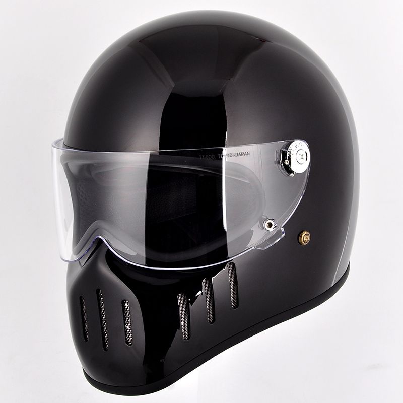 Acquistare Vetroresina Full Face Moto Cross Vintage Visiera Casco Casco  Street Custom Cafe Racer Drop Shipping Modulare Dirt Bike Bicicletta Casco  Economico | Consegna Veloce E Qualità | DHgate Italy