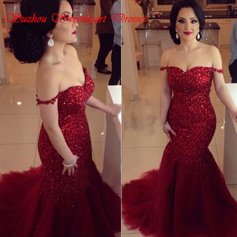 Compra Vestido De Fiesta Sexy Con Lentejuelas Brillantes Y Borgoña Sirena  Vino Rojo Largo Vestido Formal Para Ocasiones Especiales Vestido De Fiesta  Tallas Grandes Vestidos De Fiesta Barato | Entrega Rápida Y