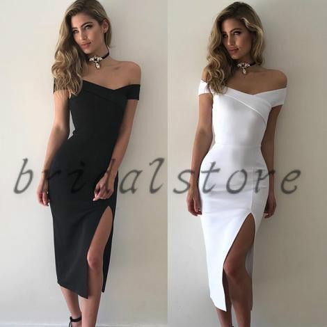 elegant midi evening dresses