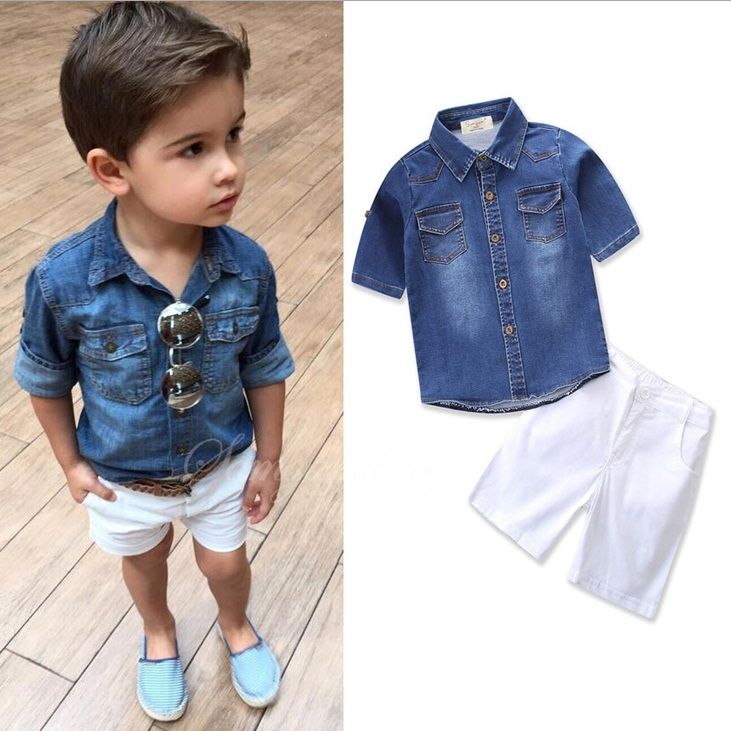 denim outfit for boys