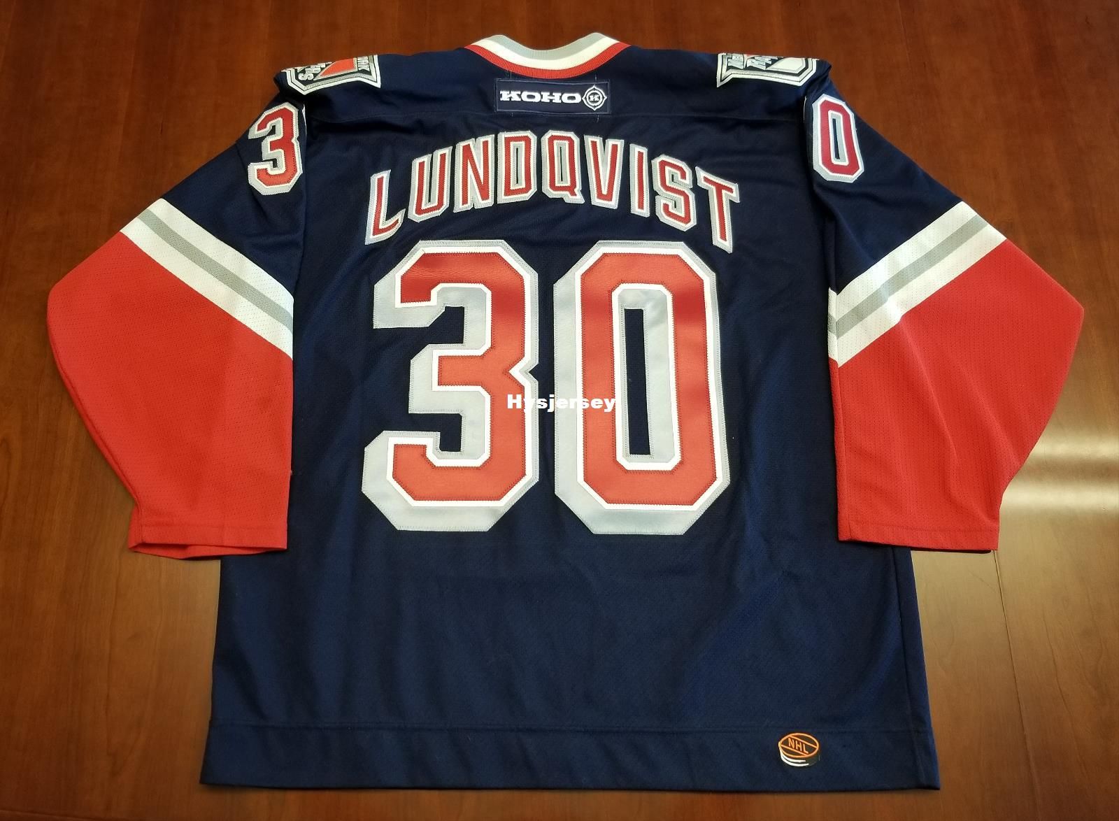 Cheap Henrik Lundqvist Vintage New York Rangers Koho Cheap Hockey