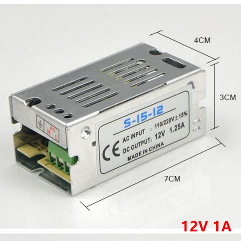 12V 1.25A 15W