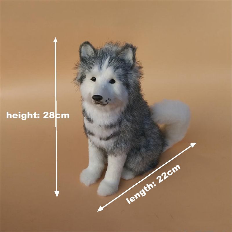 realistic husky toy