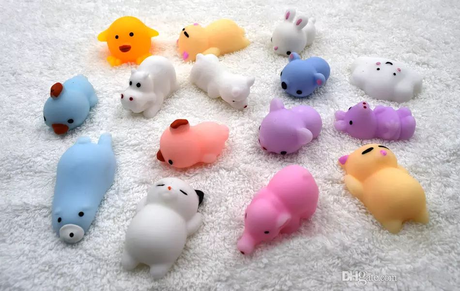 Compre Animales De Dibujos Animados Kawaii Blando Squeeze