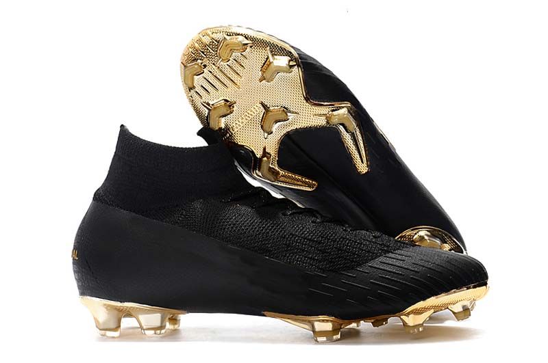 black and gold football cleats youth