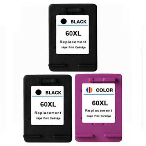 Compra 3pk Cartucho De Tinta HP 60 XL COLOR NEGRO CC640WN CC643WN Deskjet  F4275 F4292 F4400 Photosmart C4683 C4685 Barato | Entrega Rápida Y Calidad  | Es.Dhgate
