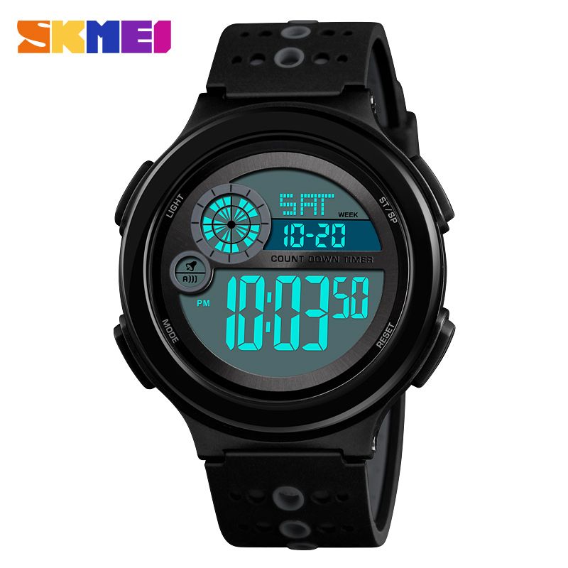 led strap watch