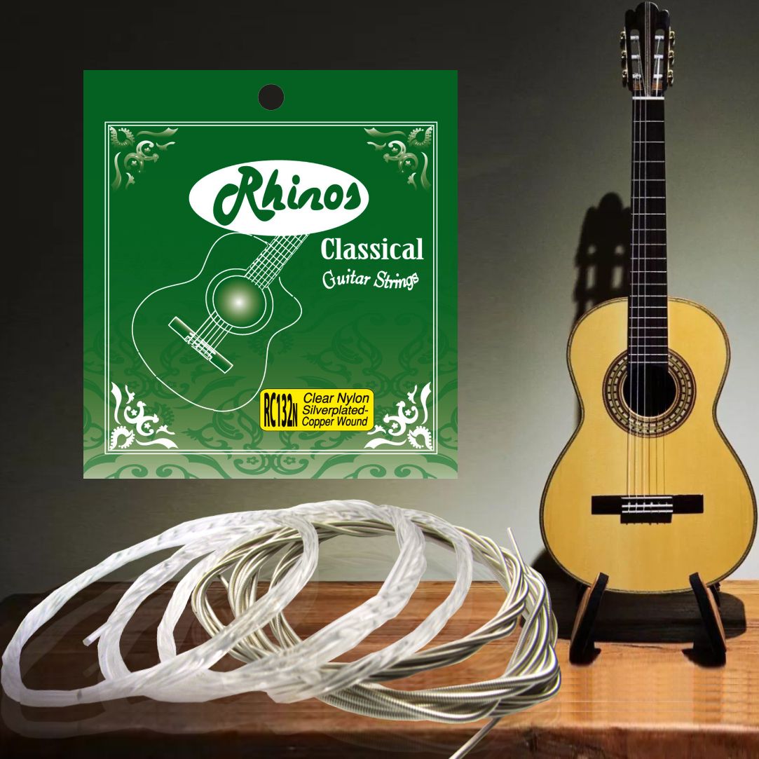 Compra RC132N Cuerda De Guitarra Clásica Claro Nylon Y Hilo De Nylon De Alta  Calidad Hilo Chapado En Plata Tensión Normal .028 .043 Barato | Entrega  Rápida Y Calidad | Es.Dhgate