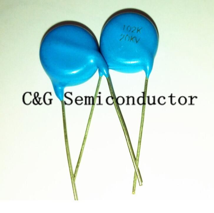 New 20pcs 10KV 1000PF 102 High Voltage Ceramic Capacitor