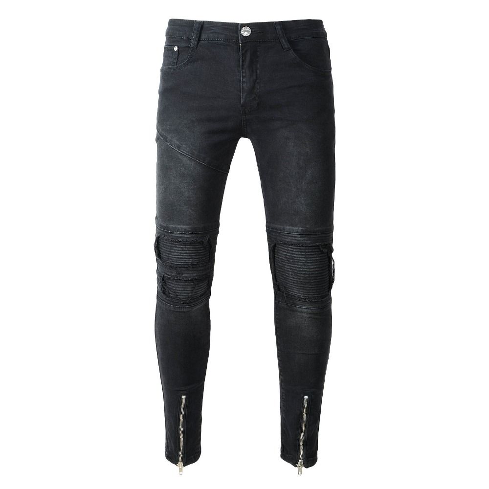 black super skinny jeans mens