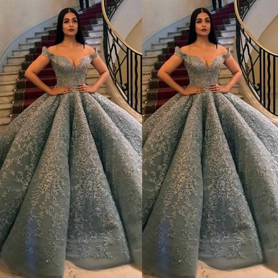 silver wedding gowns 2019