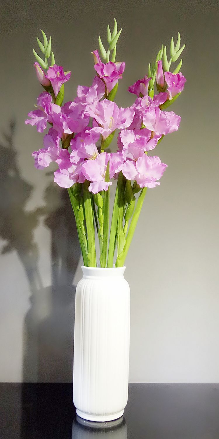 2019 Wholesale Artificial Flower Single Gladiolus Flower