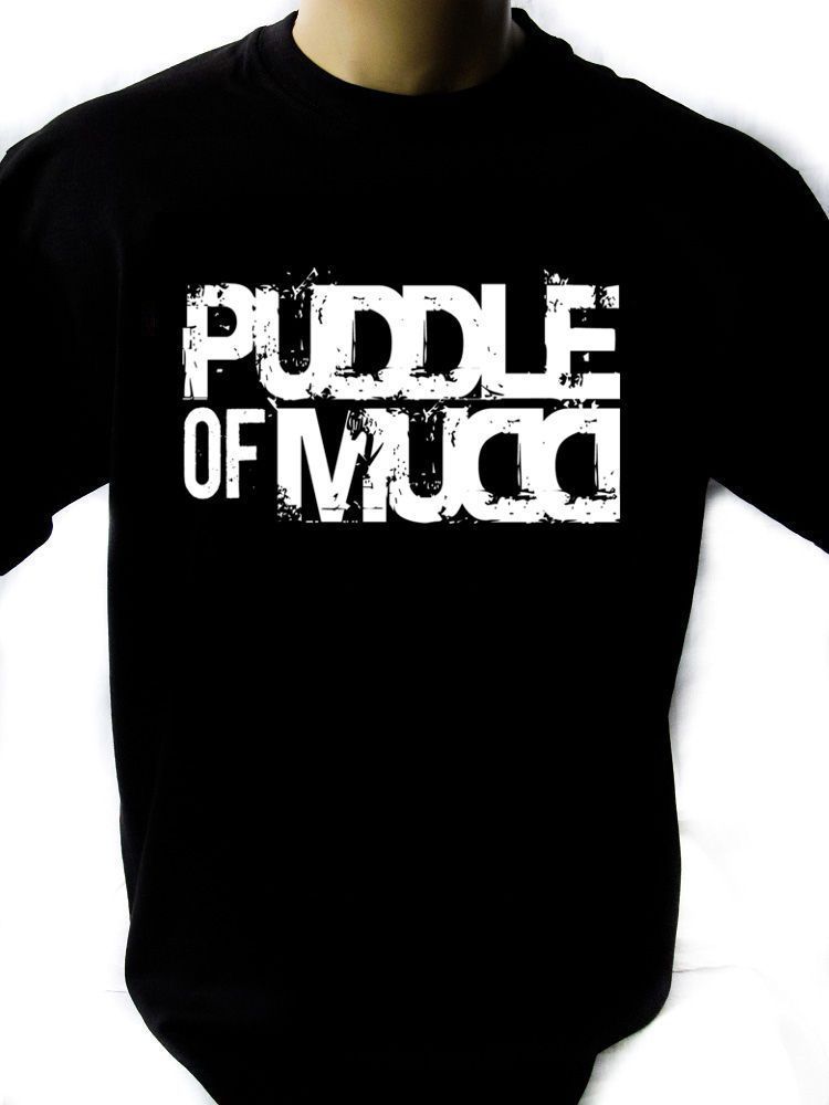 Puddle Of Mudd 01 Mens Black Rock T 
