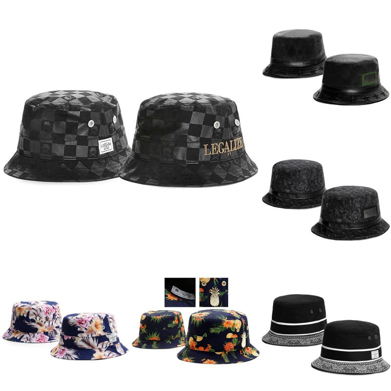 snapback bucket hat