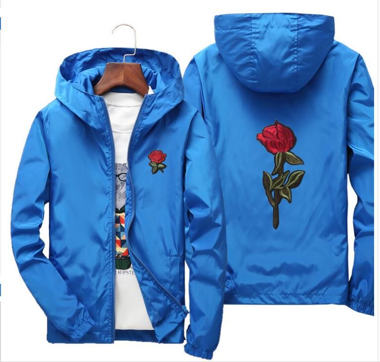 black rose windbreaker
