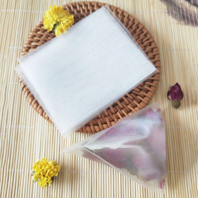 2020 New Nylon Teabags 6.5*8 CM Empty Tea Bags With String Heal Seal