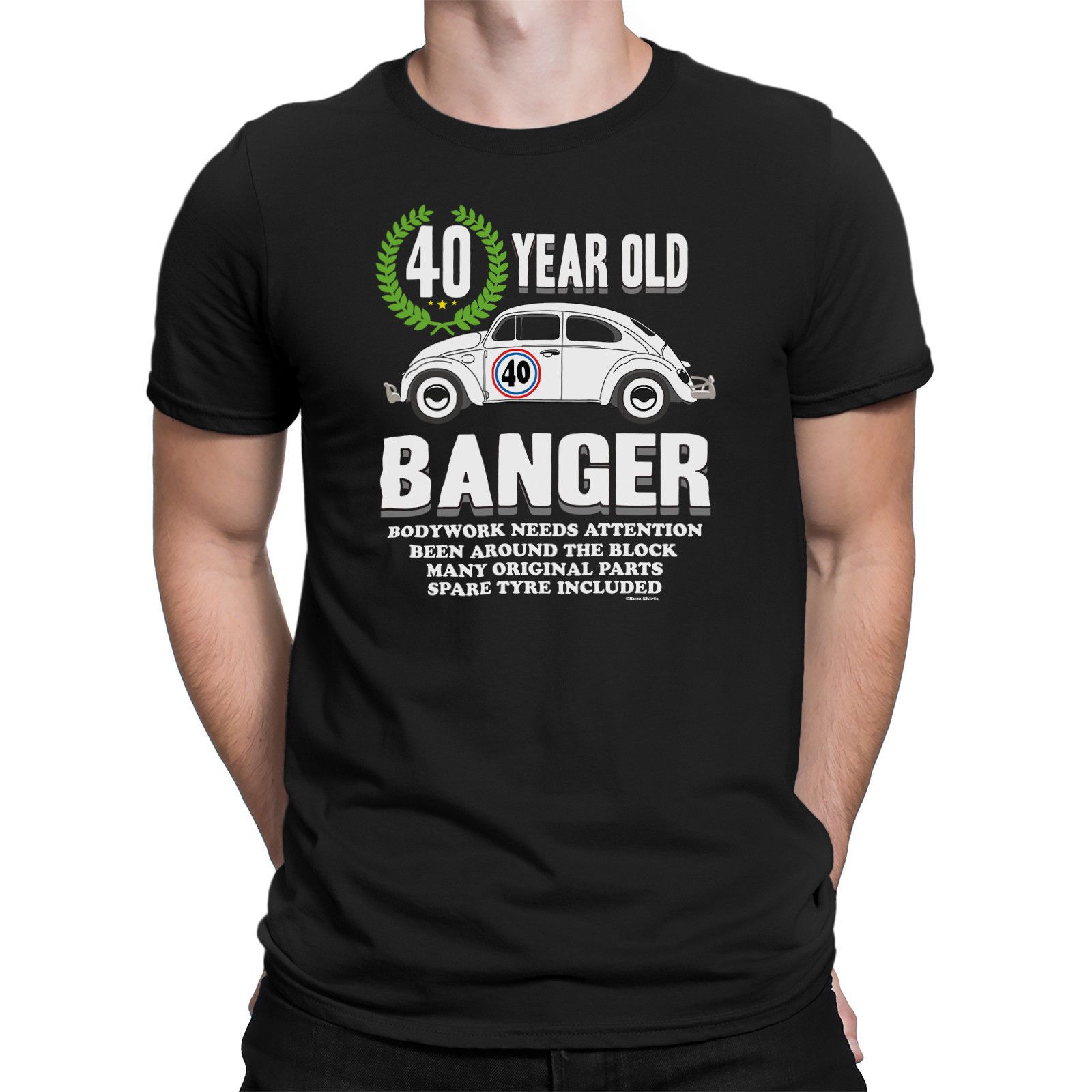 40th birthday tshirt mens Clearance